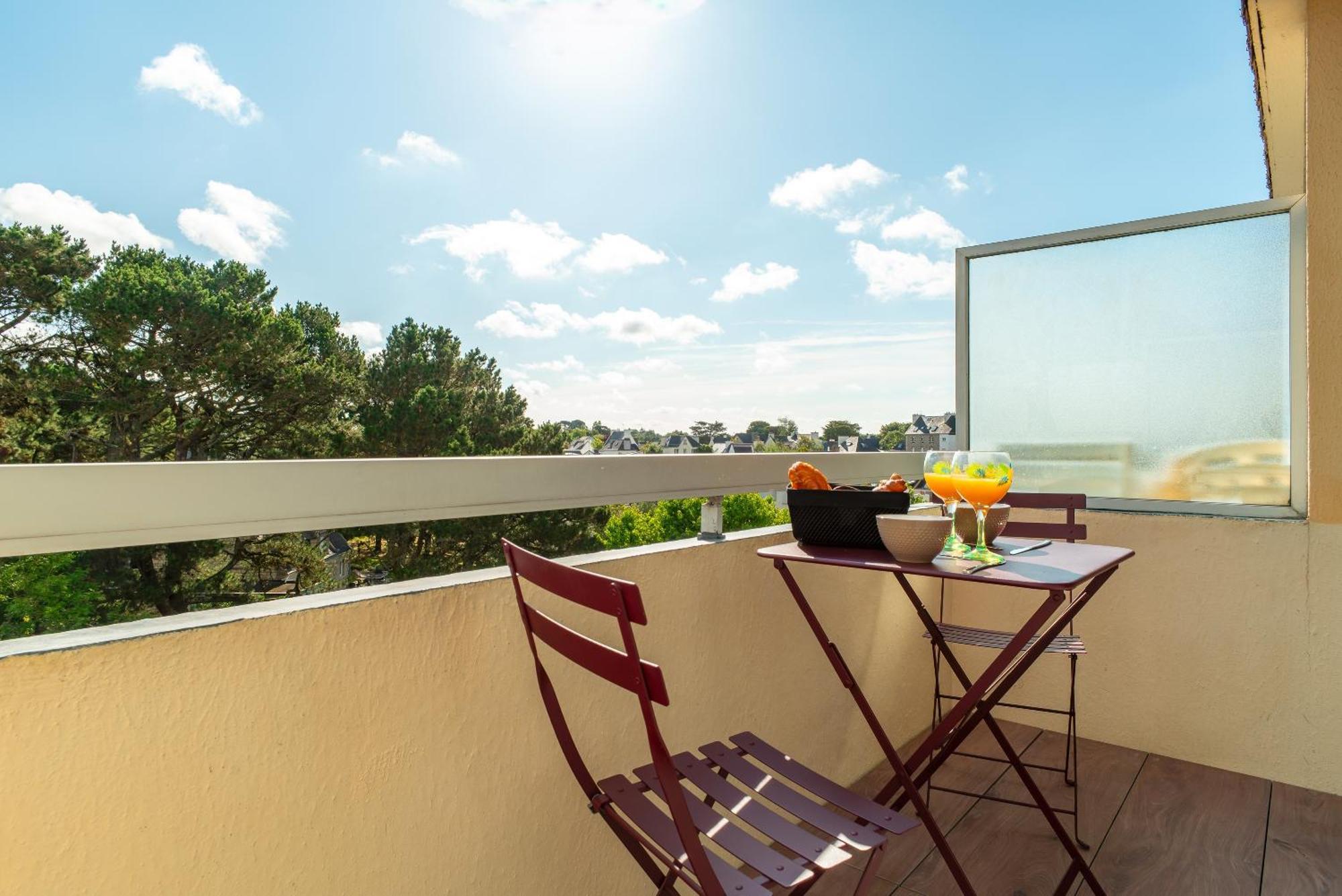 Le Rocher De Benodet - Studio 2P 150M De La Plage المظهر الخارجي الصورة